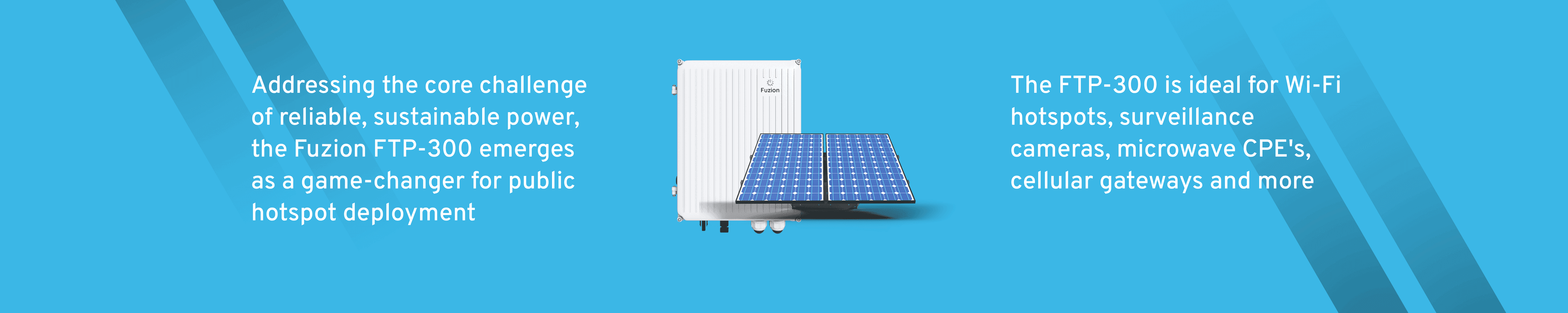 Achieving Sustainable Public WiFi with the FTP 300 & the Fuzion NFR Program 