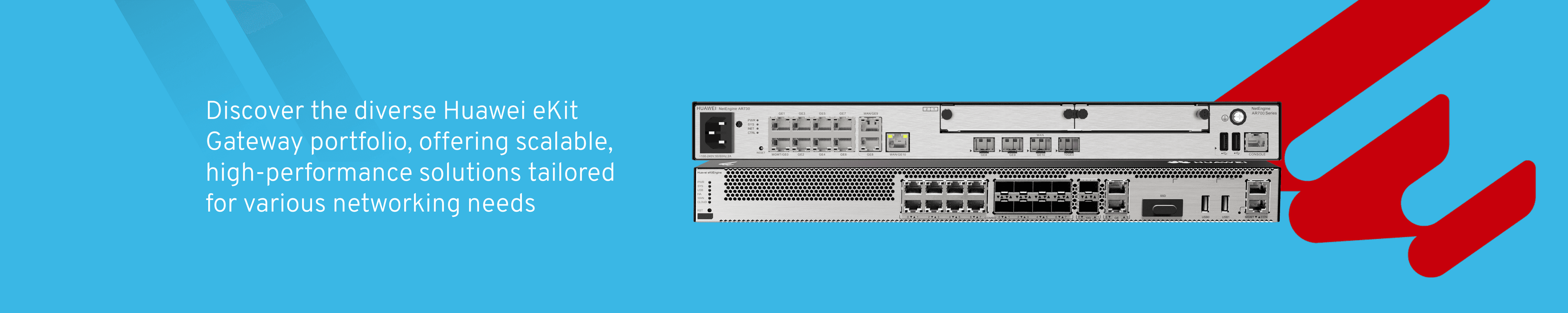 Huawei eKit Multi-Service Gateways for Advanced Enterprise Networks